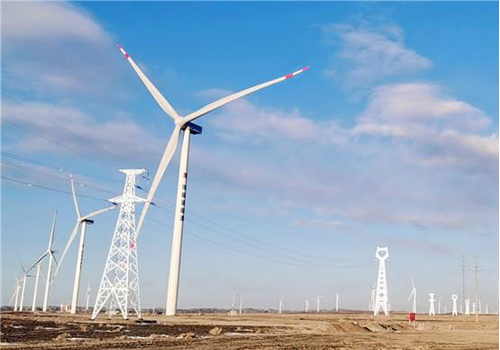 甘肃张掖平山湖风力发电项目